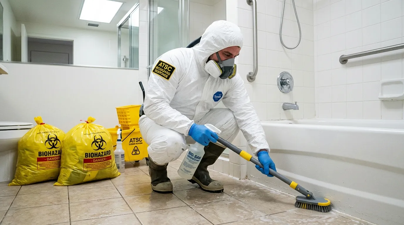 Decontamination equipment deployed for Blood Cleanup in Egypt Lake-Leto